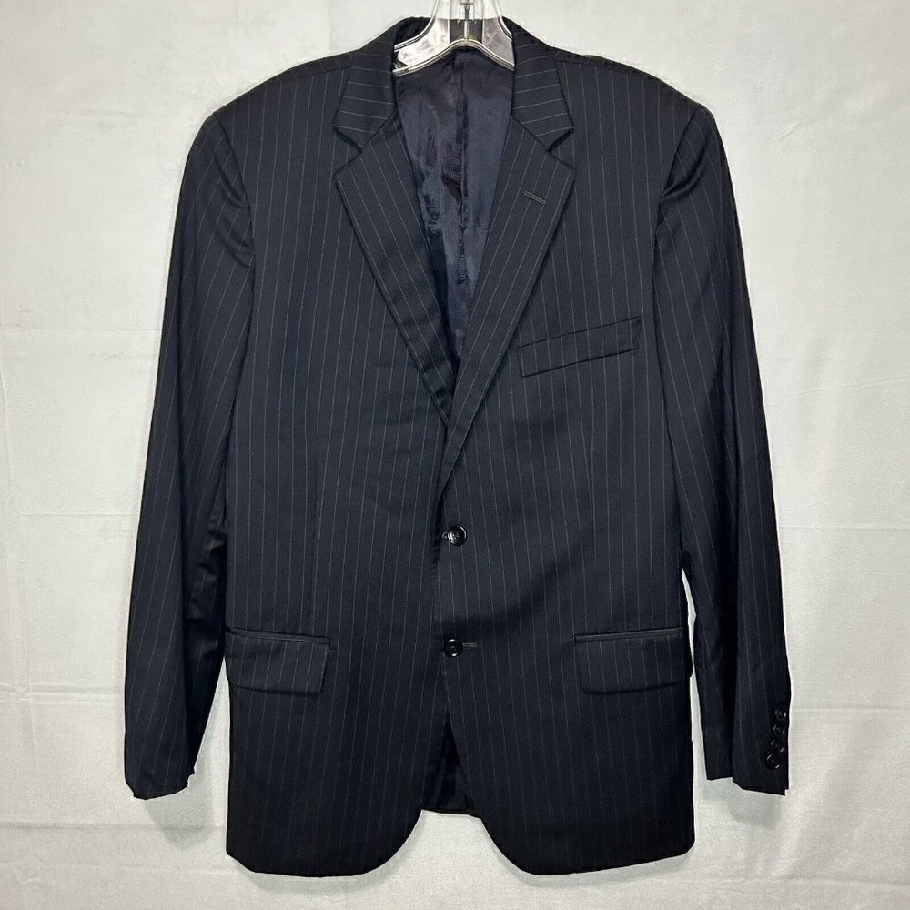 Brooks Brothers 1818 Fitzgerald Cut Navy Blazer Suit Jacket Striped 42R